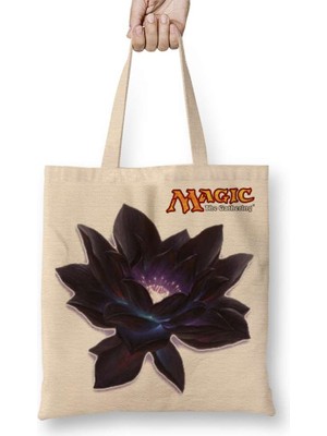Camiseta Magic The Gathering Black Lotus Bez Çanta Uzun Saplı