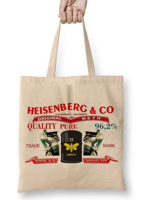 Breaking Bad Heisenberg Jeans Bez Çanta Uzun Saplı