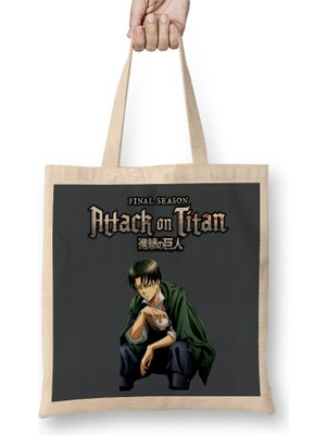 Attack On Titan Bez Çanta Uzun Saplı