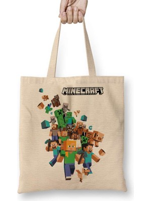 Humuts Minecraft Bez Çanta Uzun Saplı