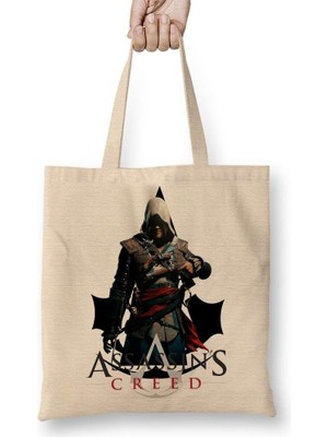 Humuts Assassins Creed Bez Çanta Uzun Saplı