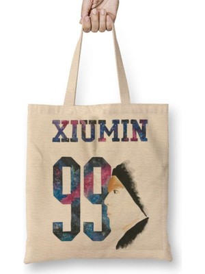 Humuts Exo Xiumin 99 Bez Çanta Uzun Saplı