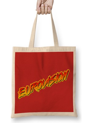 Humuts Eurovision Baywatch Logo Bez Çanta Uzun Saplı