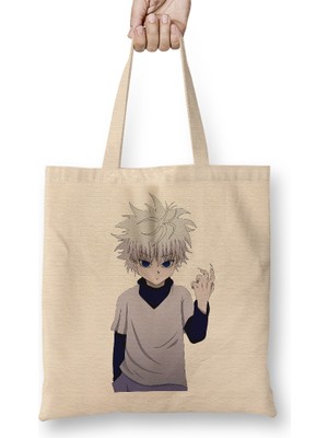 Killua Zoldyck Assasin Mode Hunter x Hunter Bez Çanta Uzun Saplı