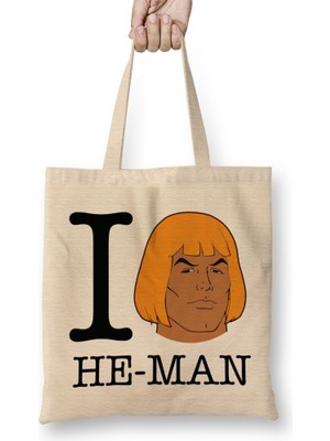Humuts I Love He Man Masters Of Universe Bez Çanta Uzun Saplı