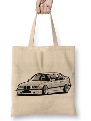 Humuts Bmw Stanced Out E36 Gray Bez Çanta Uzun Saplı