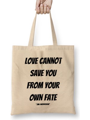 Humuts Jim Morrison Quotes Gift-Vintage Retro Rainbow Style Bez Çanta Uzun Saplı