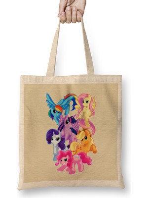 Humuts My Little Pony The Mane 6 Bez Çanta Uzun Saplı