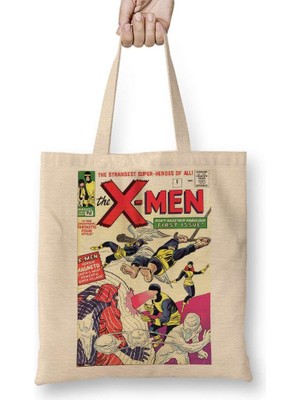 Xmen Fırst Bez Çanta Uzun Saplı