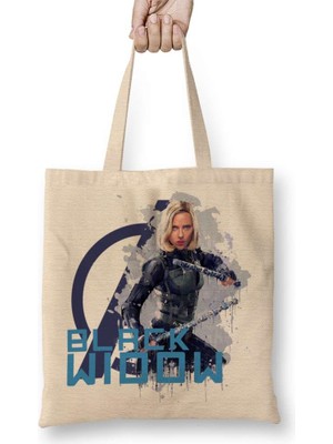 Avengers Black Widow Bez Çanta Uzun Saplı