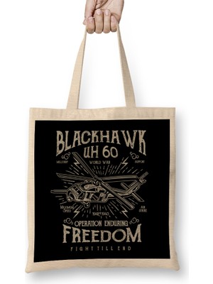 Fun Cool Vintage Blackhawk Freedom Bez Çanta Uzun Saplı