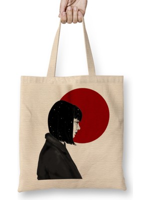 Humuts Blood Moon Bez Çanta Uzun Saplı