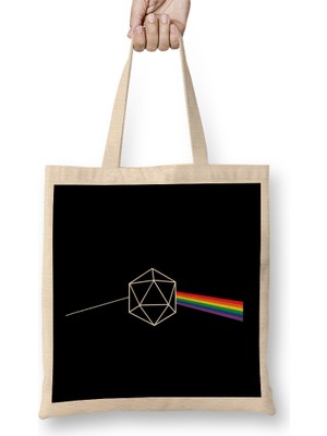 Dungeons And Dragons Dice Dark Side Of The Moon Bez Çanta Uzun Saplı