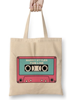 Humuts Harry Styles Inspired Harry Styles Gucci Fine Line Harry Styles Tee Fine Line Gucci 02 Bez Çanta Uzun Saplı