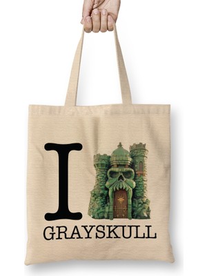 Humuts He Man I Love Greyskull Masters Of Universe Bez Çanta Uzun Saplı