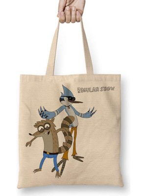 Humuts Regular Show Bez Çanta Uzun Saplı