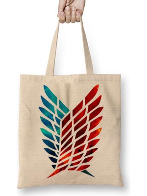 Humuts Attack On Titan Bez Çanta Uzun Saplı