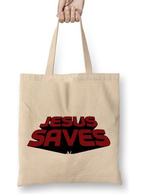Humuts Jesus Saves Worn By Keith Moon The Who Bez Çanta Uzun Saplı