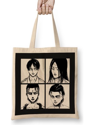 Attack On Titan Eren Jaeger Revolution Bez Çanta Uzun Saplı