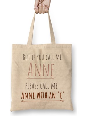 Humuts Please Call Me Anne With An E Bez Çanta Uzun Saplı