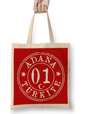 Humuts 01 Adana Bez Çanta Uzun Saplı