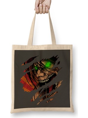Humuts Eren Titan Attack On Titan Eren Jaeger Bez Çanta Uzun Saplı