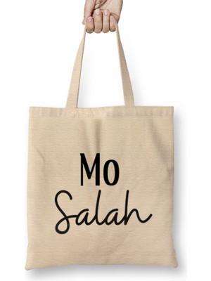 Mo Salah -Ballon D'or -The Best Player In The World 2021 - Vintage Retro Rainbow Style Bez Çanta Uzun Saplı