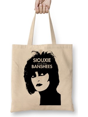 Simple Cartoon Villanelle Killing Eve S2 Bez Çanta Uzun Saplı