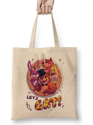 Humuts Fnaf Bonnie Edition Bez Çanta Uzun Saplı