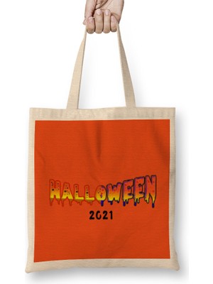 Halloween Gifts 2021 Bez Çanta Uzun Saplı