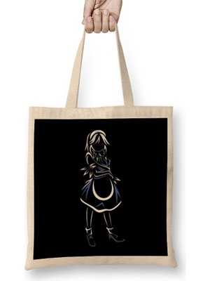 Humuts Sakuya Izayoi Touhou Bez Çanta Uzun Saplı