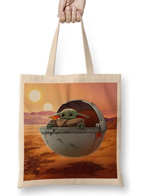 Humuts Baby Yoda Star Wars 02 Bez Çanta Uzun Saplı