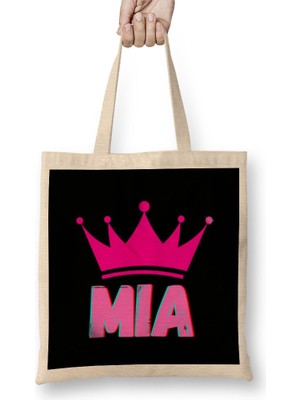 Humuts Mılf Man I Love Frogs Funny Frogs Vintage Bez Çanta Uzun Saplı