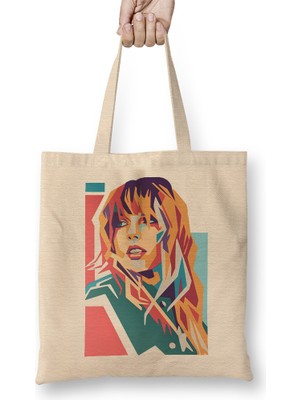 Humuts Taylor Swift 01 Bez Çanta Uzun Saplı