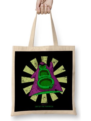 Humuts Day Of The Tentacle Retro Japanese Bez Çanta Uzun Saplı