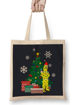 Spotty Around The Christmas Tree Superted Bez Çanta Uzun Saplı