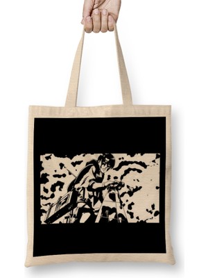 Humuts Attack On Titan Levi Ackerman Bez Çanta Uzun Saplı