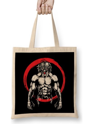 Eren Titan Eren Jaeger Bez Çanta Uzun Saplı