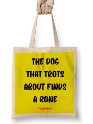 Humuts Motivational Quotes Sayings Words Gifts - Entrepreneurs Inspiration Success Work Typography Gifts Bez Çanta Uzun Saplı