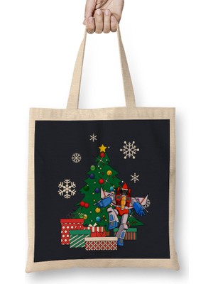 Humuts Starscream Around The Christmas Tree Transformers Bez Çanta Uzun Saplı