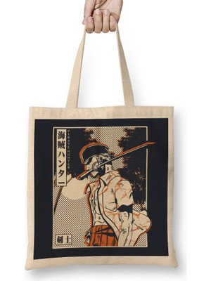 Zoro One Piece Former Bounty Hunter Zoro Bez Çanta Uzun Saplı