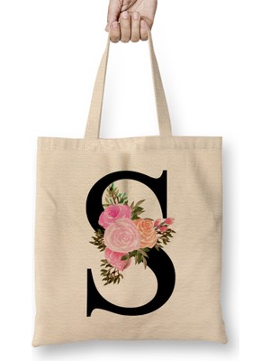 Humuts S Harfi Bez Çanta Uzun Saplı