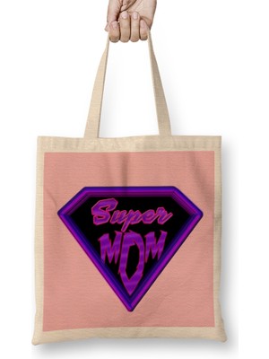 Humuts Supermom Süperanne 020 Bez Çanta Uzun Saplı