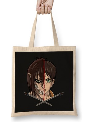 Humuts Attack On Titan Unleashed Bez Çanta Uzun Saplı