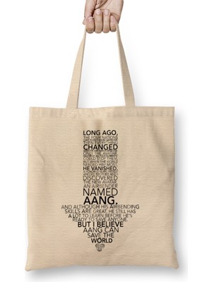 Humuts Avatar The Last Airbender Named Aang Bez Çanta Uzun Saplı