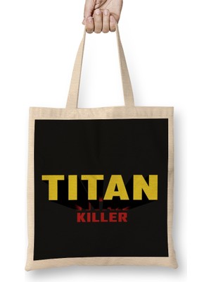 Humuts Attack On Titan Titan Killer Bez Çanta Uzun Saplı