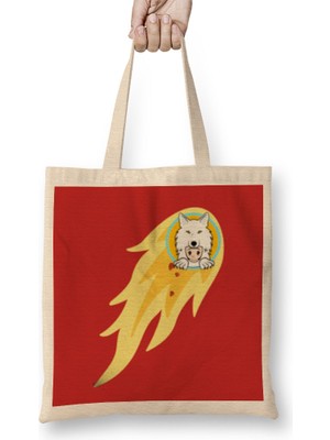 Humuts Baby Saitama Coin To The Moon Bez Çanta Uzun Saplı