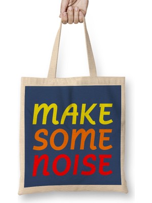 Humuts Make Some Noise Bez Çanta Uzun Saplı