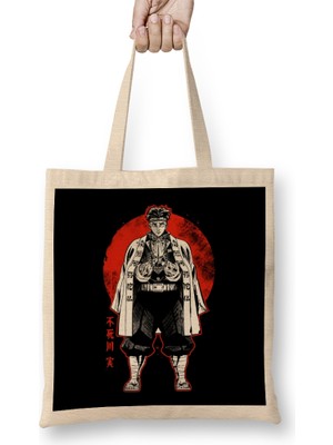 Humuts Gyomei Himejima Red Moon Bez Çanta Uzun Saplı