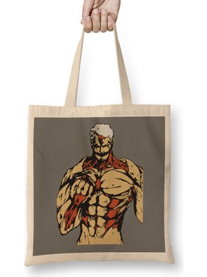 Attack On Titan Reiner Bez Çanta Uzun Saplı